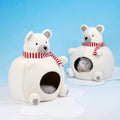 Polar Bear Pet House - Cozy and Cute for Your Pet