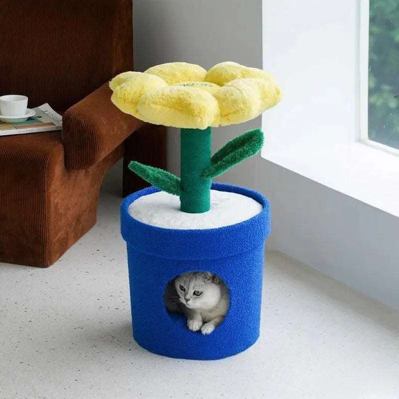 Flower Cat Bed – Stylish and Comfortable for Your Feline