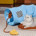 Vintage Telephone Cat Tunnel Bed | A Stylish Haven for Cats